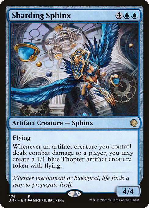 Magic the Gathering Card - Sharding Sphinx - MTG Circle