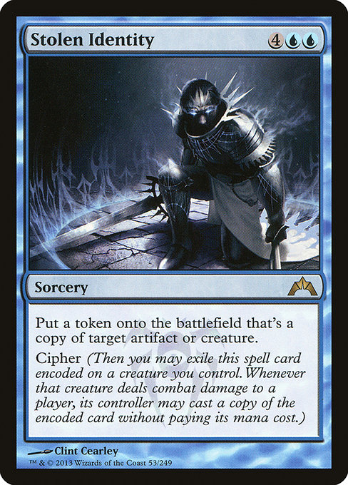 Magic the Gathering Card - Stolen Identity - MTG Circle