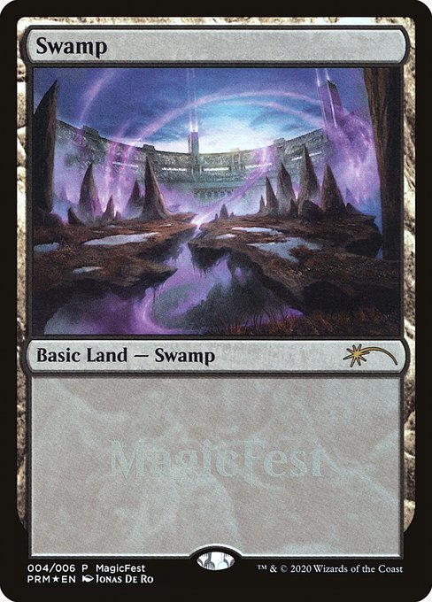 Magic the Gathering Card - Swamp - MTG Circle