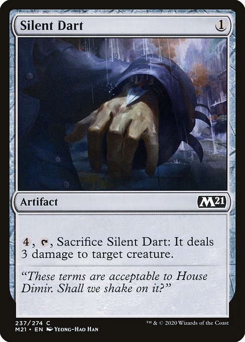 Magic the Gathering Card - Silent Dart - MTG Circle