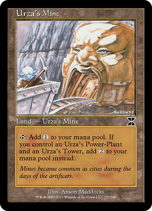 Magic the Gathering Card - Urza's Mine - MTG Circle