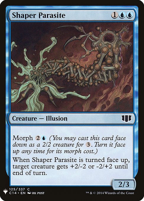 Magic the Gathering Card - Shaper Parasite - MTG Circle