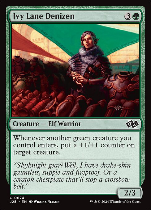 Magic the Gathering Card - Ivy Lane Denizen - MTG Circle