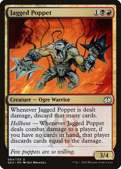 Magic the Gathering Card - Jagged Poppet - MTG Circle