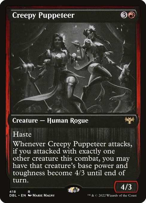 Magic the Gathering Card - Creepy Puppeteer - MTG Circle