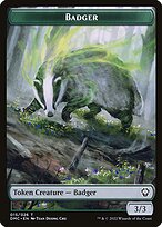 Magic the Gathering Card - Badger - MTG Circle
