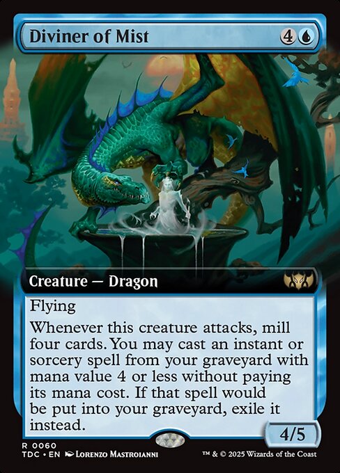 Magic the Gathering Card - Diviner of Mist - MTG Circle