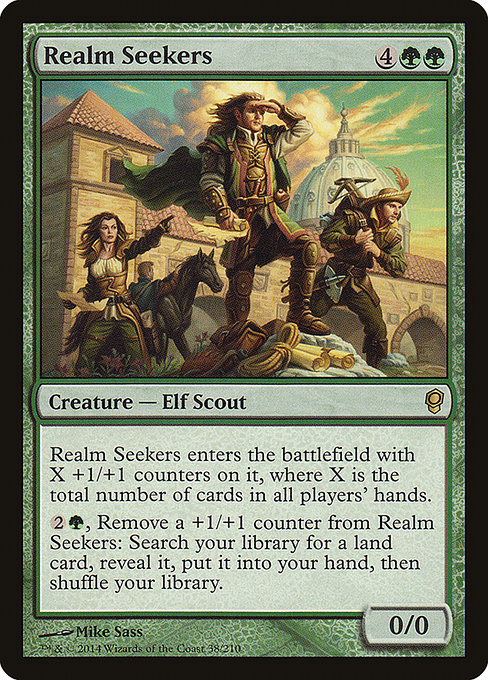 Magic the Gathering Card - Realm Seekers - MTG Circle