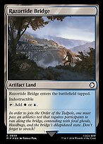 Magic the Gathering Card - Razortide Bridge - MTG Circle