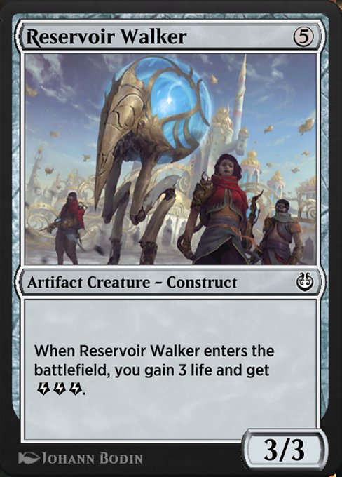Magic the Gathering Card - Reservoir Walker - MTG Circle