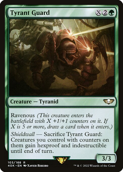 Magic the Gathering Card - Tyrant Guard - MTG Circle