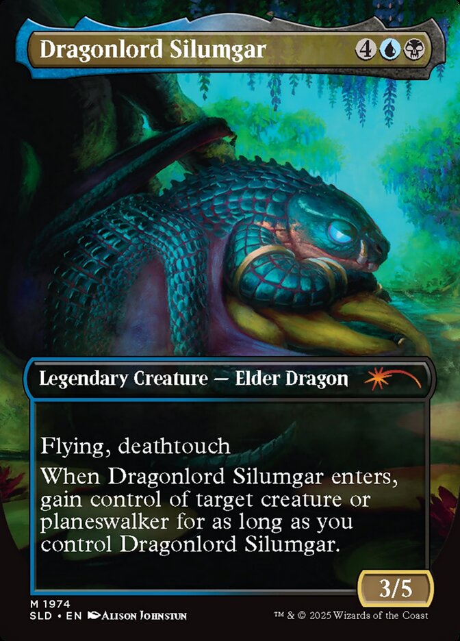 Magic the Gathering Card - Dragonlord Silumgar - MTG Circle