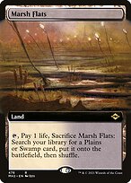 Magic the Gathering Card - Marsh Flats - MTG Circle