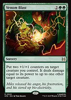 Magic the Gathering Card - Venom Blast - MTG Circle