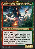 Magic the Gathering Card - Xenagos, God of Revels - MTG Circle