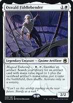 Magic the Gathering Card - Oswald Fiddlebender - MTG Circle