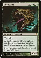 Magic the Gathering Card - Doomgape - MTG Circle