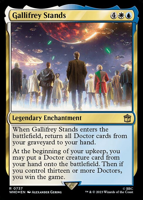 Magic the Gathering Card - Gallifrey Stands - MTG Circle