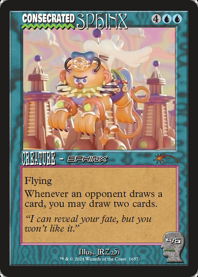 Magic the Gathering Card - Consecrated Sphinx - MTG Circle