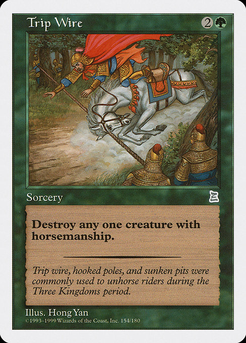 Magic the Gathering Card - Trip Wire - MTG Circle
