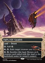 Magic the Gathering Card - Endless Sands - MTG Circle