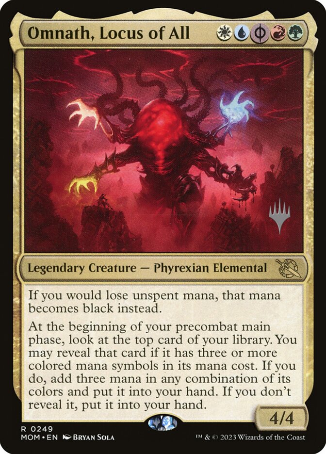 Magic the Gathering Card - Omnath, Locus of All - MTG Circle