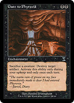 Magic the Gathering Card - Gate to Phyrexia - MTG Circle