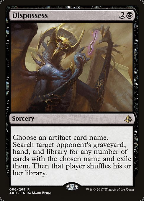 Magic the Gathering Card - Dispossess - MTG Circle
