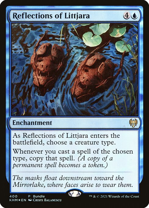 Magic the Gathering Card - Reflections of Littjara - MTG Circle