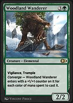 Magic the Gathering Card - Woodland Wanderer - MTG Circle