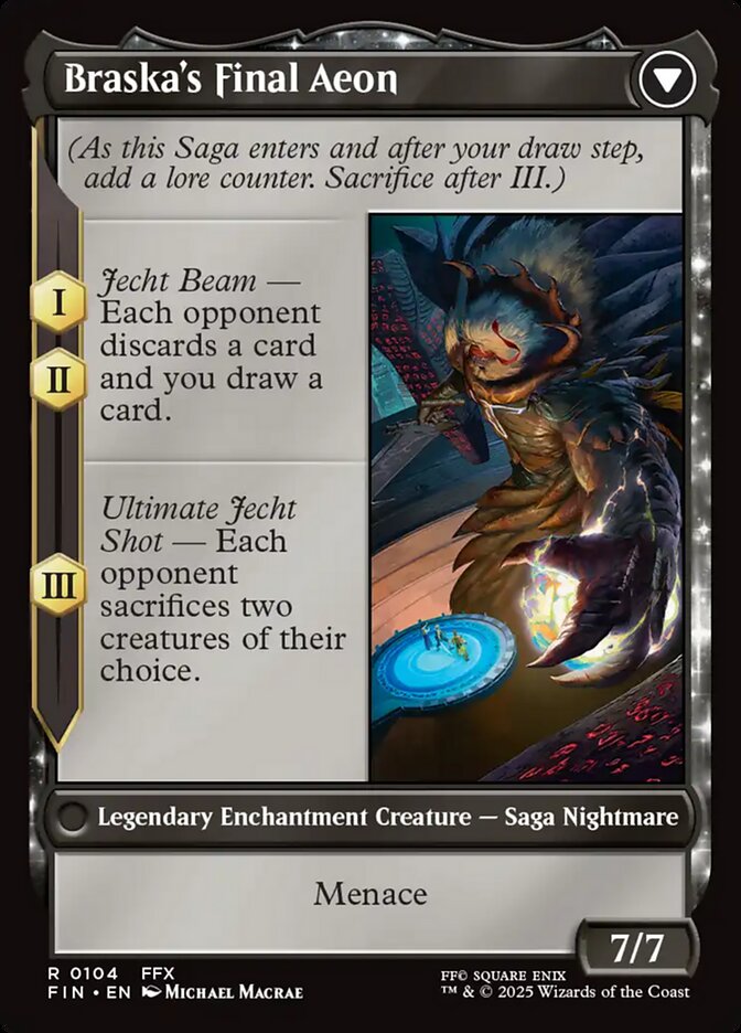 Magic the Gathering Card - Braska's Final Aeon - MTG Circle