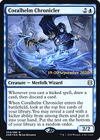 Magic the Gathering Card - Coralhelm Chronicler - MTG Circle