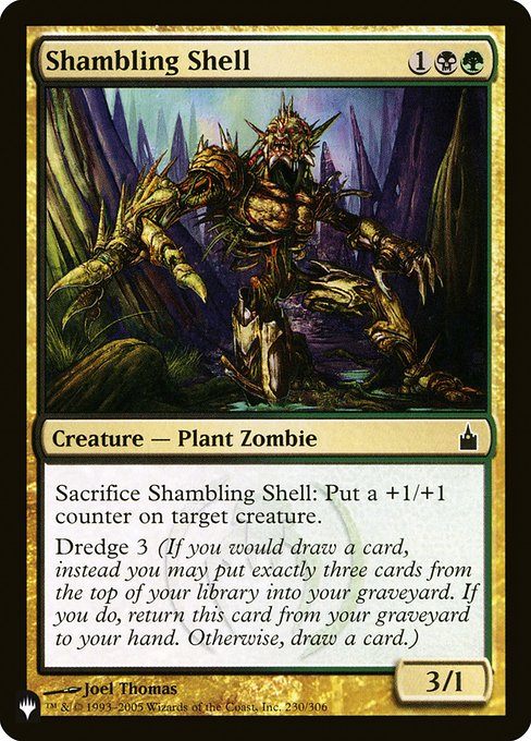 Magic the Gathering Card - Shambling Shell - MTG Circle