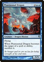 Magic the Gathering Card - Phantasmal Dragon - MTG Circle