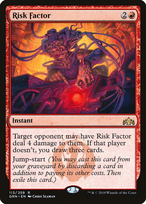 Magic the Gathering Card - Risk Factor - MTG Circle