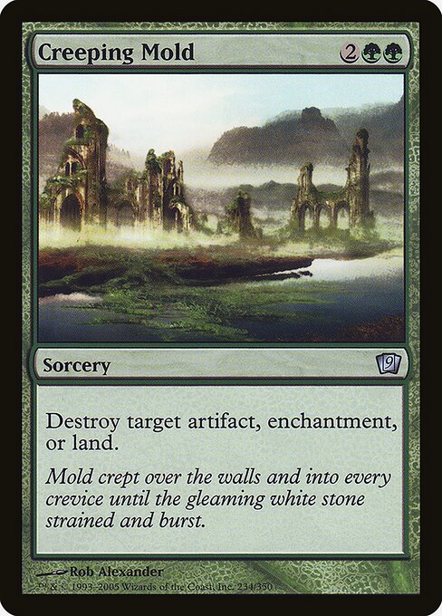 Magic the Gathering Card - Creeping Mold - MTG Circle