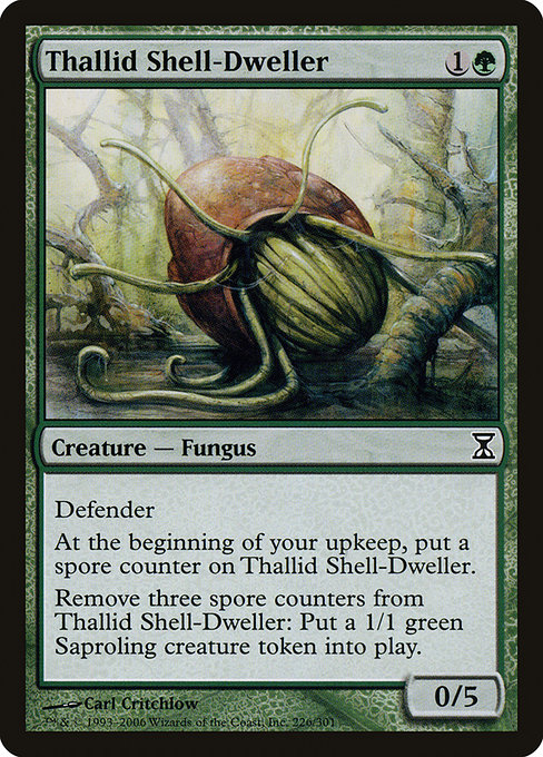 Magic the Gathering Card - Thallid Shell-Dweller - MTG Circle