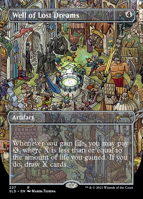 Magic the Gathering Card - Well of Lost Dreams - MTG Circle