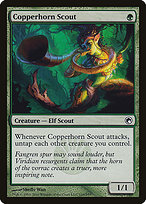 Magic the Gathering Card - Copperhorn Scout - MTG Circle