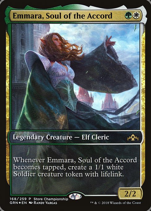 Magic the Gathering Card - Emmara, Soul of the Accord - MTG Circle