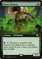 Magic the Gathering Card - Fauna Shaman - MTG Circle