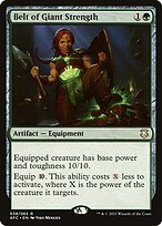 Magic the Gathering Card - Belt of Giant Strength - MTG Circle