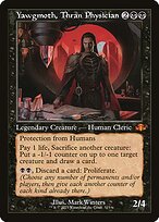 Magic the Gathering Card - Yawgmoth, Thran Physician - MTG Circle