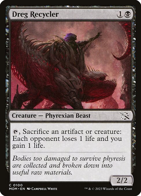 Magic the Gathering Card - Dreg Recycler - MTG Circle