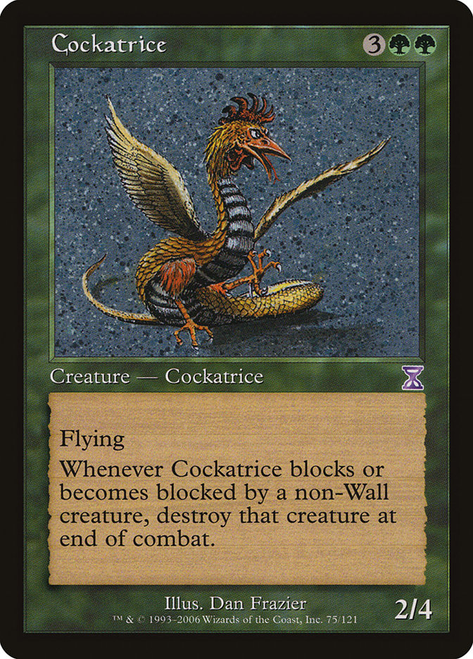 Magic the Gathering Card - Cockatrice - MTG Circle
