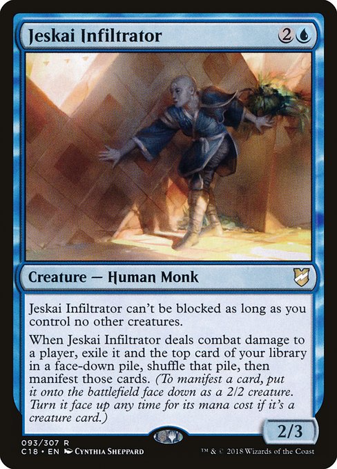 Magic the Gathering Card - Jeskai Infiltrator - MTG Circle
