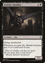 Magic the Gathering Card - Malakir Familiar - MTG Circle