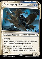 Magic the Gathering Card - Ezrim, Agency Chief - MTG Circle