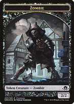 Magic the Gathering Card - Zombie // Zombie - MTG Circle
