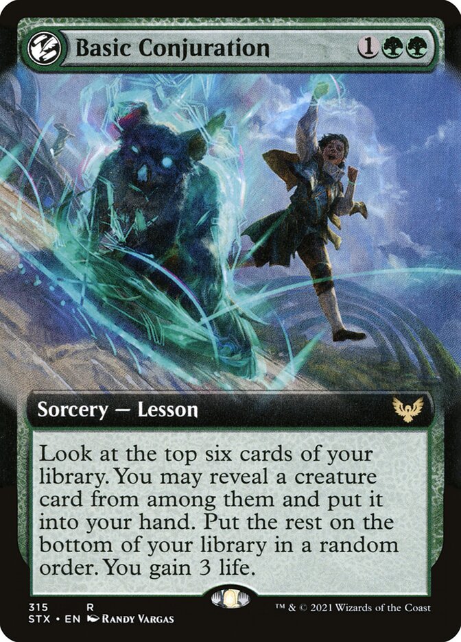 Magic the Gathering Card - Basic Conjuration - MTG Circle
